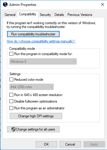 II. Admin Configuration and Table Creation