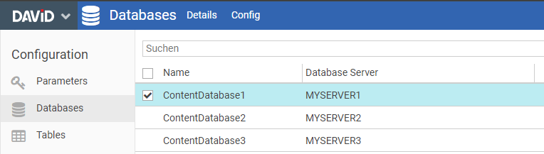 Databases