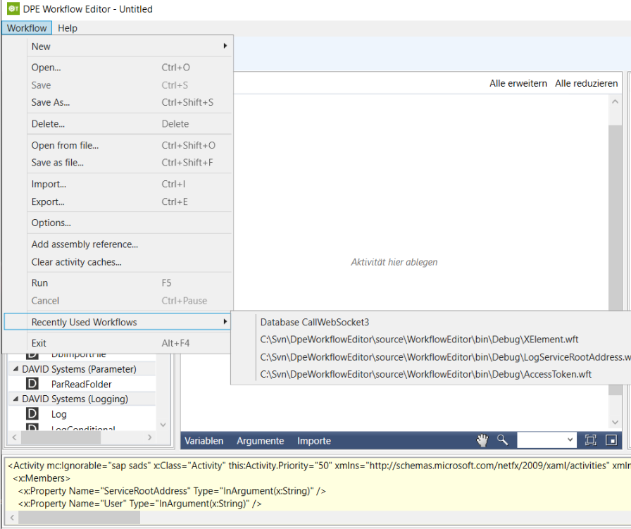 WorkflowEditor_RecentlyUsedWorkflows.png