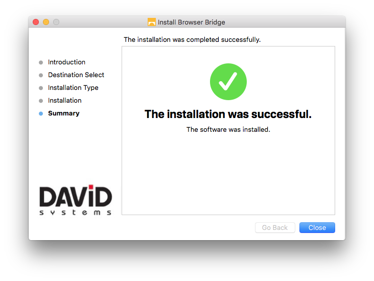 BrowserBridgeSetupMacFinished.png