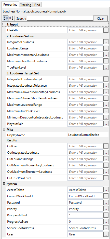 LoudnessNormalizeJob_Properties.png