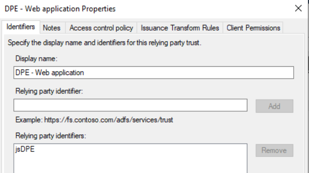 DpeWebApplication_Properties.png